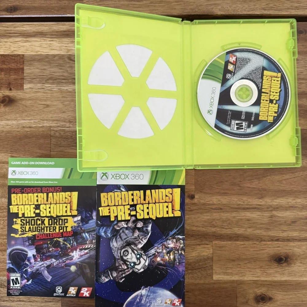 Borderlands: The Pre-Sequel (Xbox 360 2014) 2K Games Multiplayer Gunfight READ